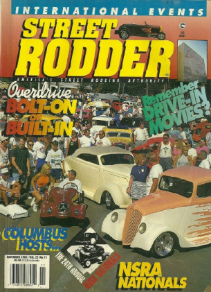STREET RODDER 1993 NOV - TURBO 400 GETS A GEAR VENDOR UNDER/OVERDRIVE93 NOV -